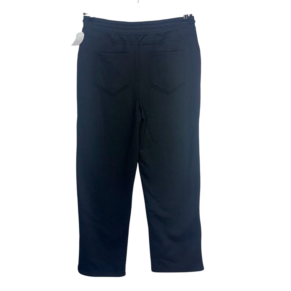 KROST Mens Black Fleece 5-Pocket Sweatpants Drawstring Joggers Size M NEW - Picture 4 of 11